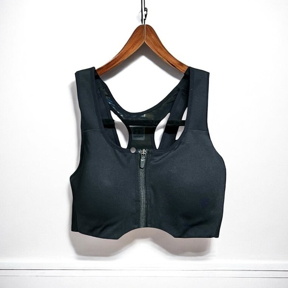🌻NEW Nike Dri-Fit Women's High-Support Padded Front-Zip Sports Bra Size XS - Picture 7 of 9